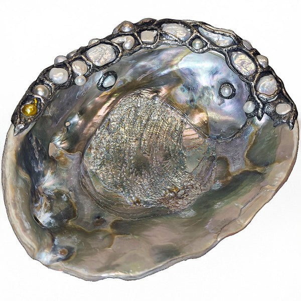  large_rare_pink_abalone_shell_with_23_multi-shaped_white_pearls_3